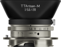 TTArtisan 28mm f5.6 f&uuml;r Leica M Mount titanium