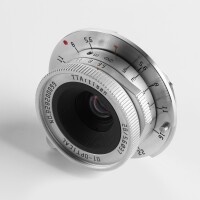 TTArtisan 28mm f5.6 f&uuml;r Leica M Mount silber / silver